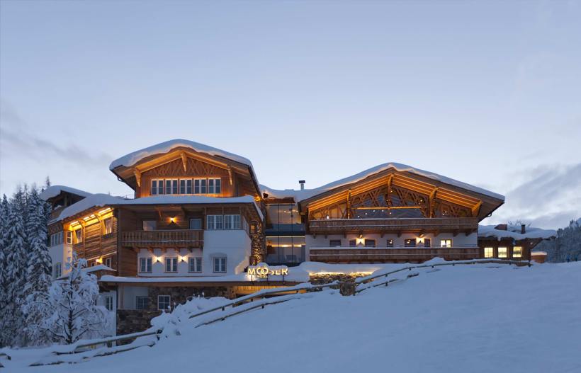 Das "Mooserhotel" in St. Anton am Arlberg 